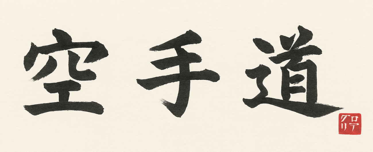 "Kanji de Karate-Do"